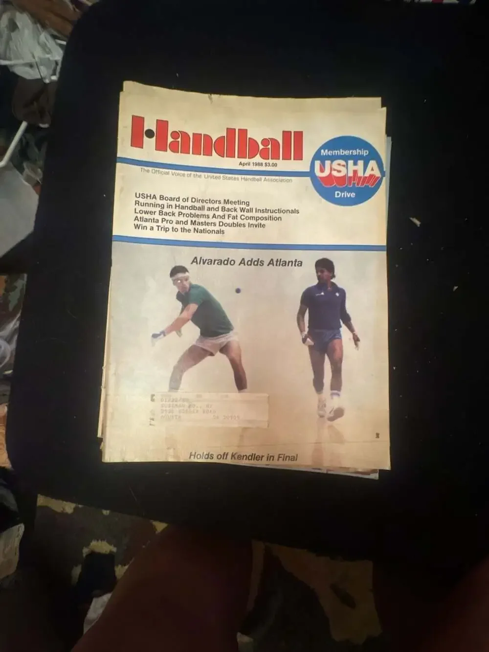 Handball Magazine - Official Voice of the United States Handball Association (Ap